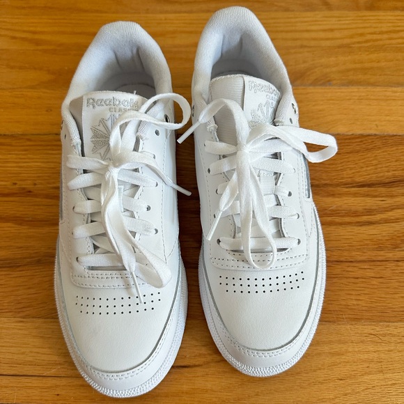 REEBOK CLUB C 85 GLITTER SNEAKERS - Picture 7 of 9